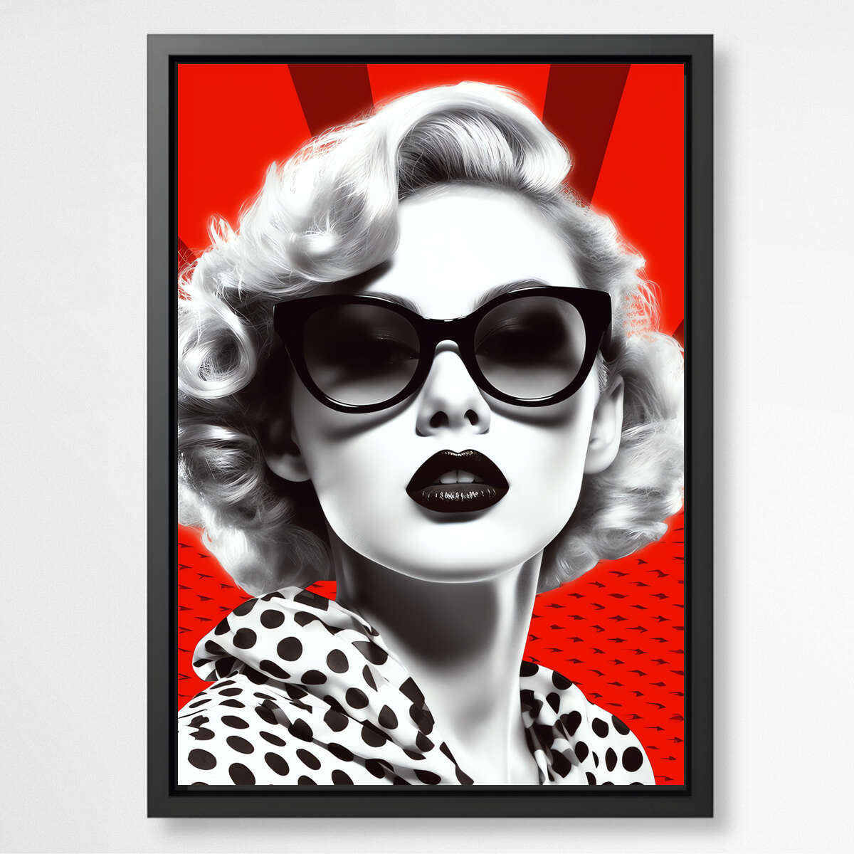 Shades of Rouge | Pop Art Wall Art Prints - The Canvas Hive