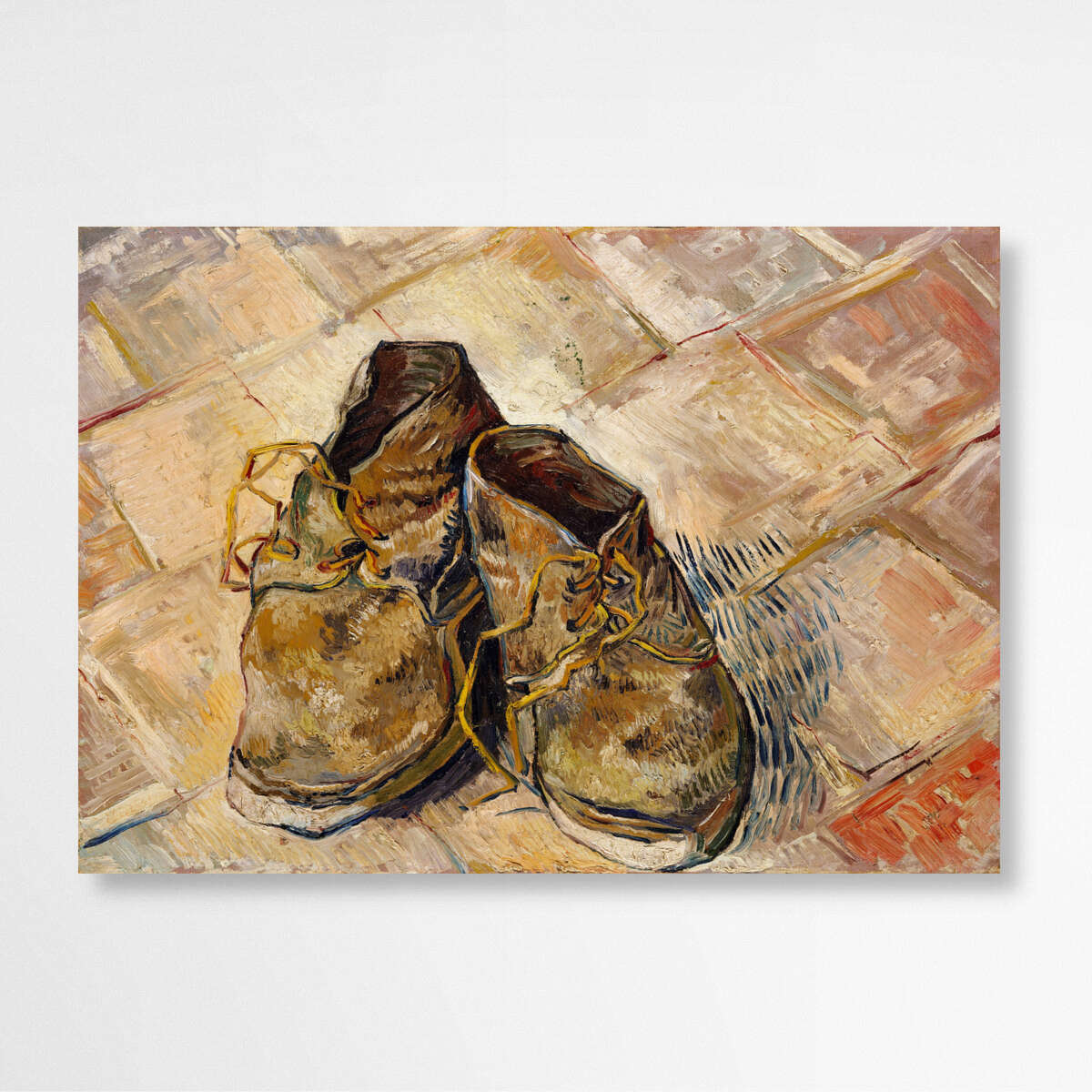 Shoes by Vincent Van Gogh | Vincent Van Gogh Wall Art Prints - The Canvas Hive