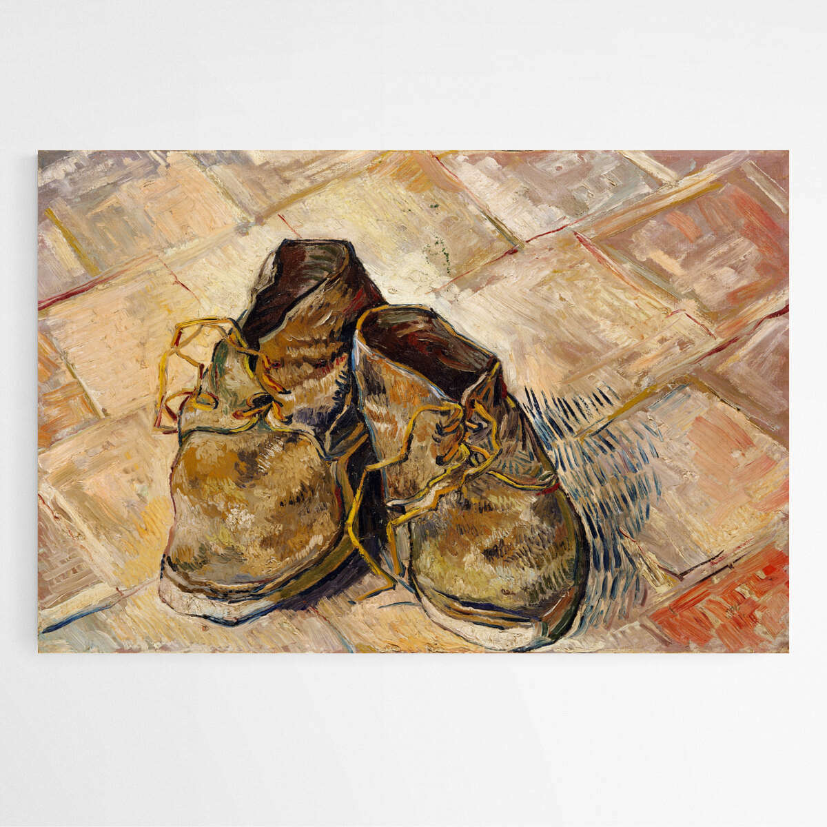 Shoes by Vincent Van Gogh | Vincent Van Gogh Wall Art Prints - The Canvas Hive