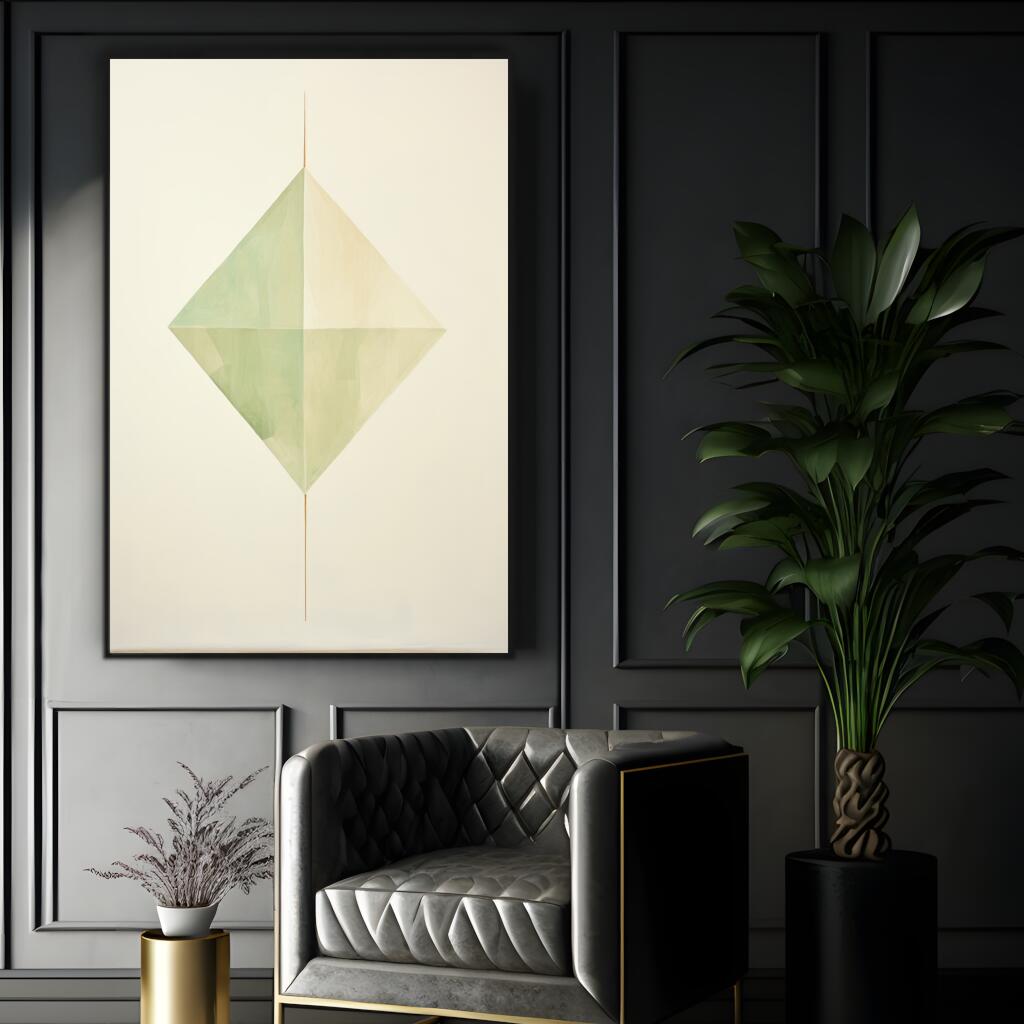 Simple Gem | Minimalist Wall Art Prints - The Canvas Hive