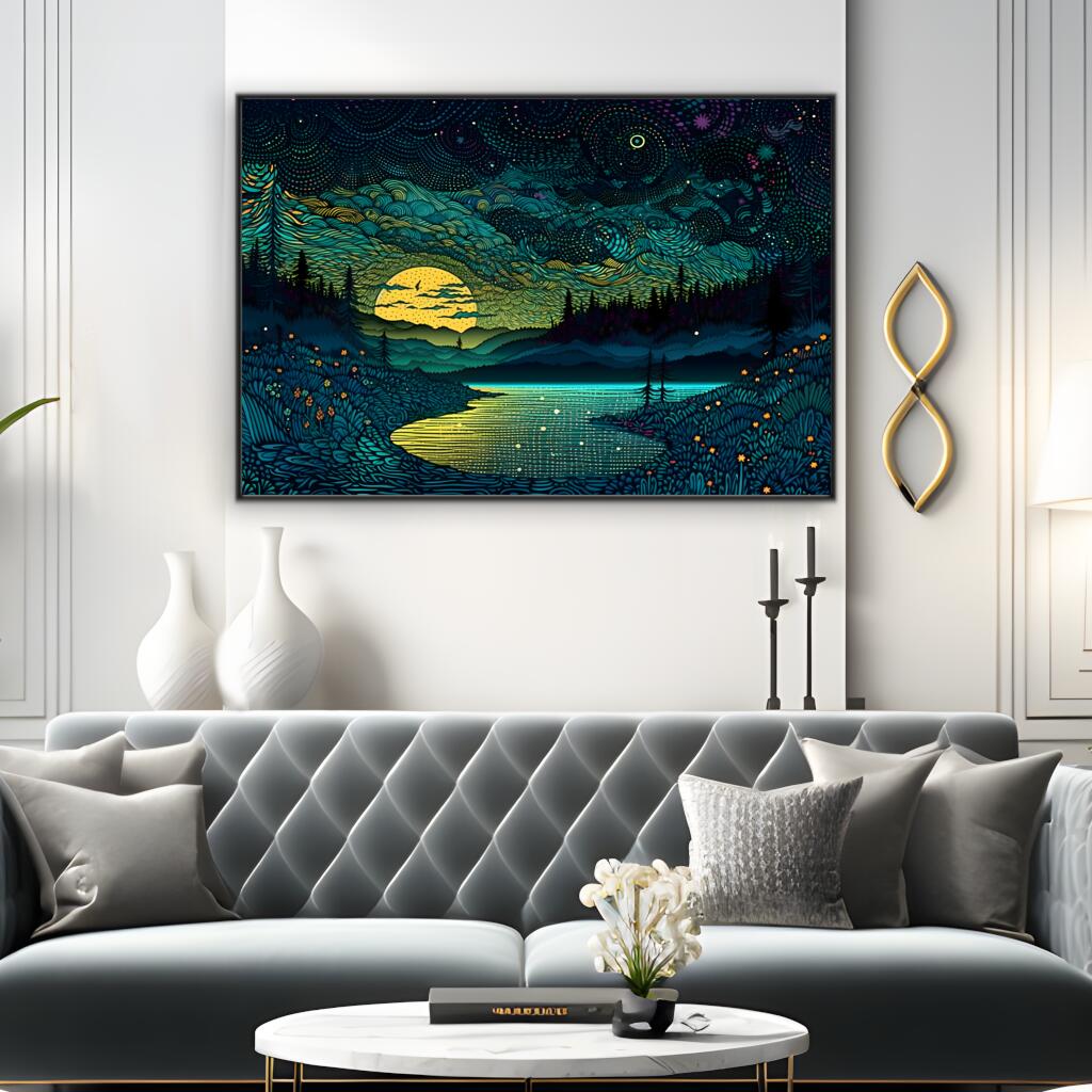 Solar Serenity Sun | Nature Wall Art Prints - The Canvas Hive