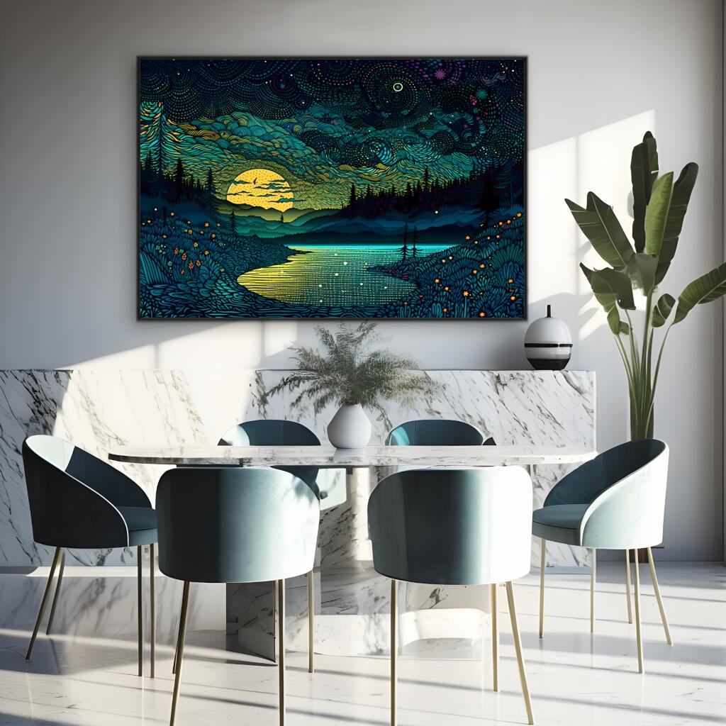 Solar Serenity Sun | Nature Wall Art Prints - The Canvas Hive