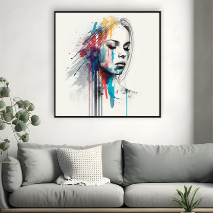 Solitude | Abstract Wall Art Prints - The Canvas Hive