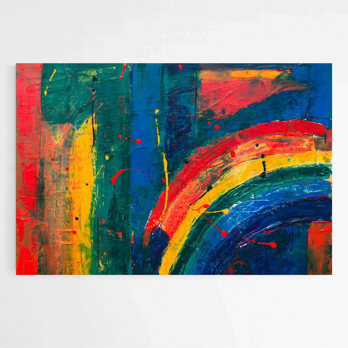 Spectrum Symphony | Abstract Wall Art Prints - The Canvas Hive
