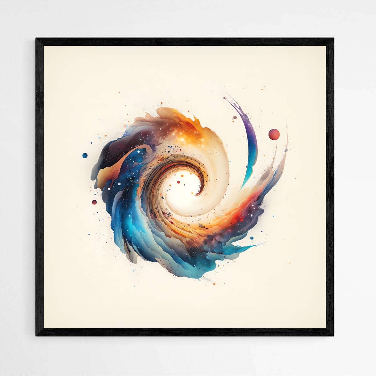 Spiralling Colour | Abstract Wall Art Prints - The Canvas Hive