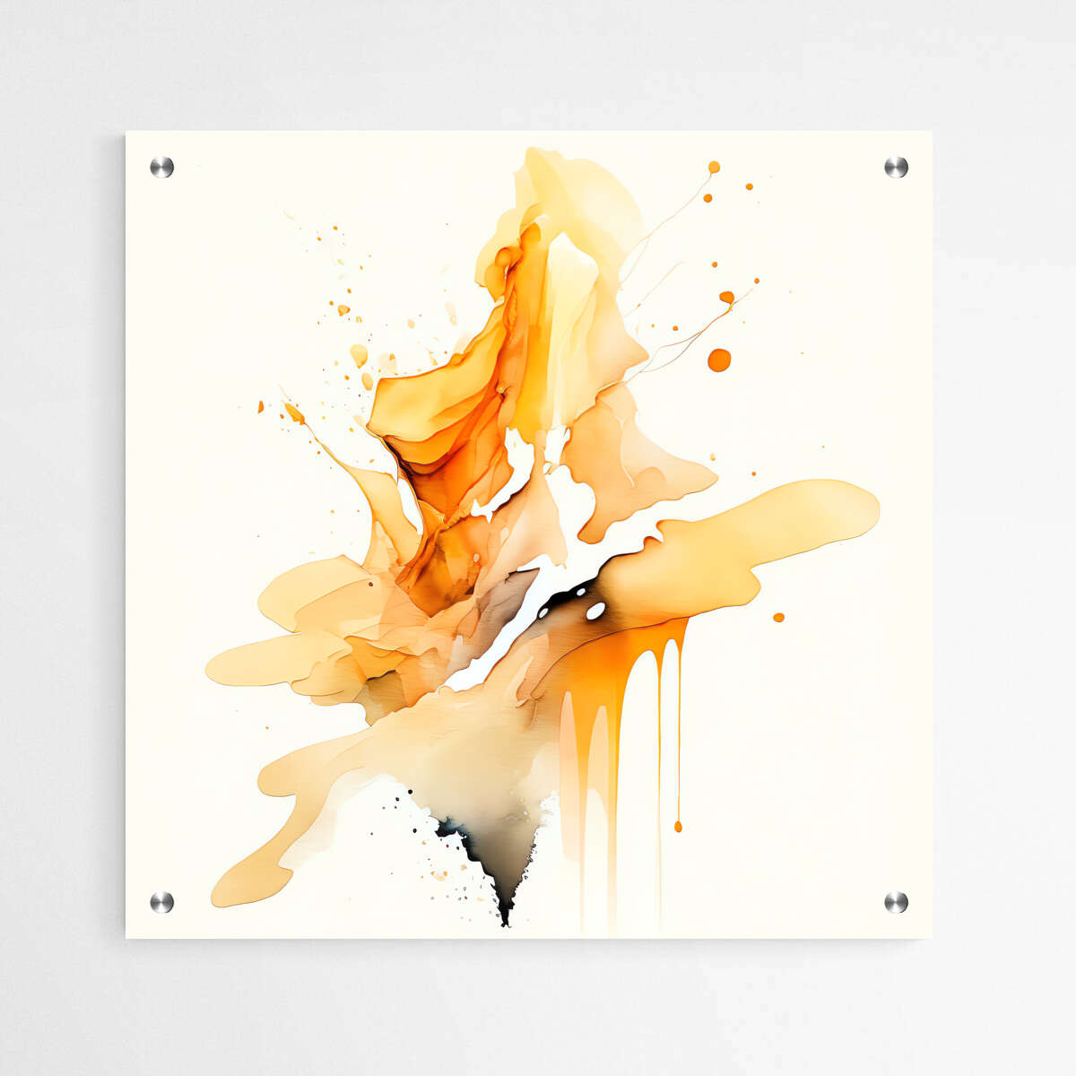 Splash Lily | Abstract Wall Art Prints - The Canvas Hive