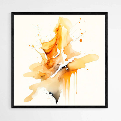 Splash Lily | Abstract Wall Art Prints - The Canvas Hive