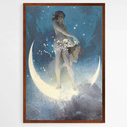 Spring Scattering Stars by Edwin Blashfield | Famous Paintings Wall Art Prints - The Canvas Hive