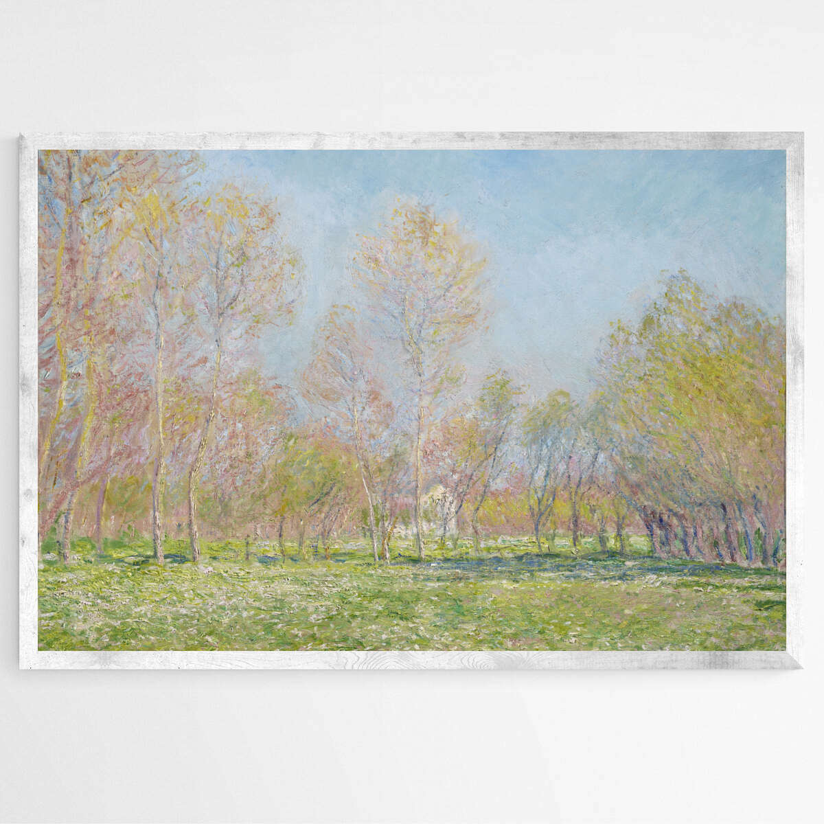 Spring in Giverny by Claude Monet | Claude Monet Wall Art Prints - The Canvas Hive