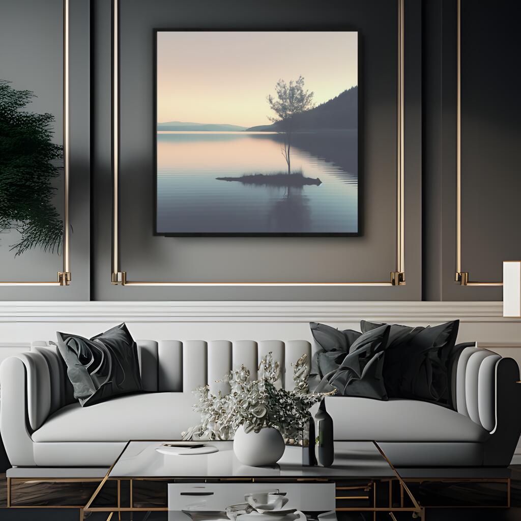 Still Waters | Minimalist Wall Art Prints - The Canvas Hive