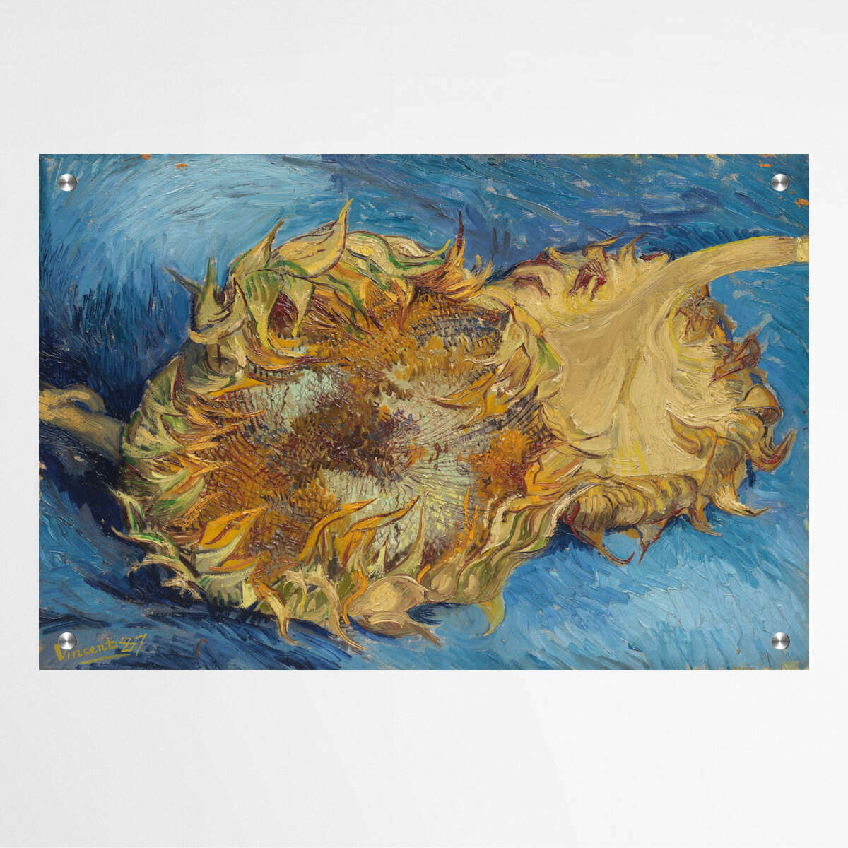 Sunflowers by Vincent Van Gogh | Vincent Van Gogh Wall Art Prints - The Canvas Hive