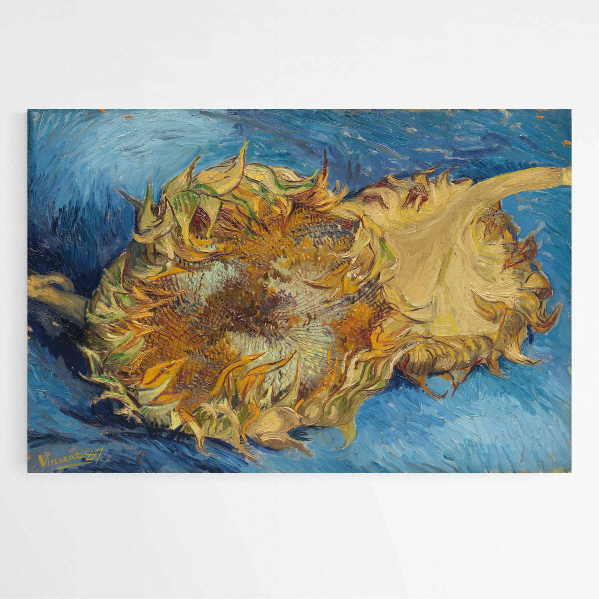 Sunflowers by Vincent Van Gogh | Vincent Van Gogh Wall Art Prints - The Canvas Hive