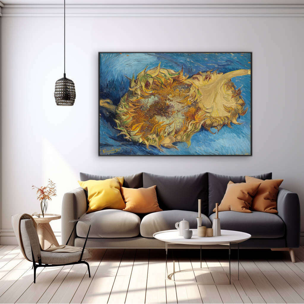 Sunflowers by Vincent Van Gogh | Vincent Van Gogh Wall Art Prints - The Canvas Hive