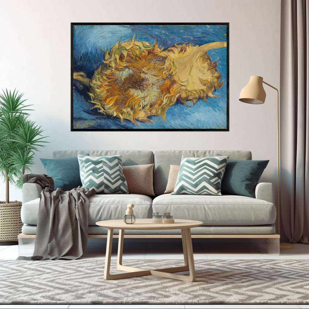 Sunflowers by Vincent Van Gogh | Vincent Van Gogh Wall Art Prints - The Canvas Hive