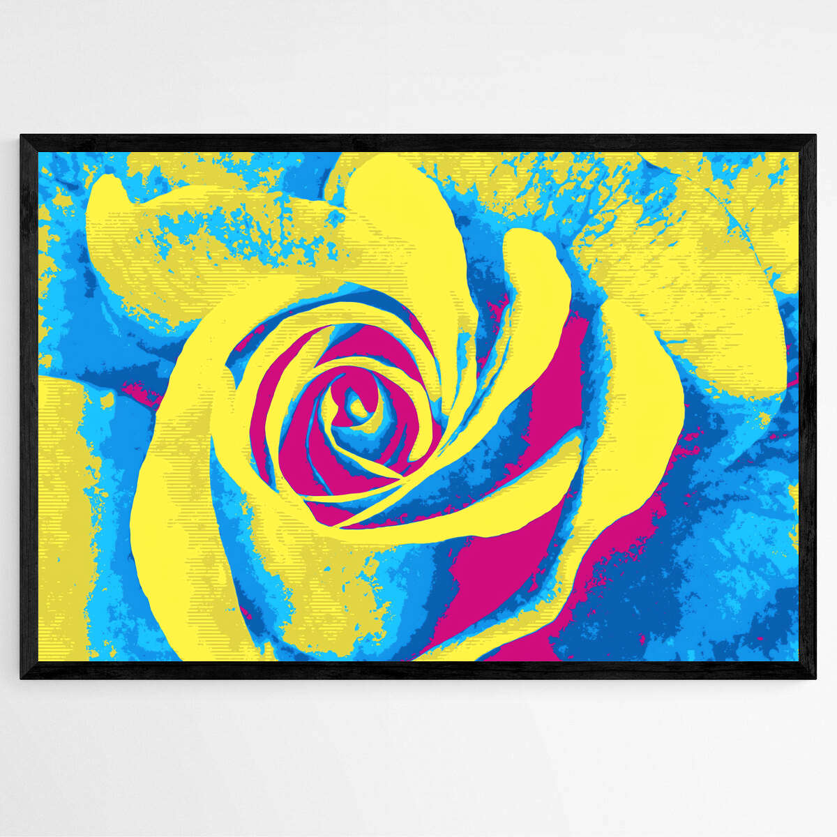 Sunny Blooms Flower | Pop Art Wall Art Prints - The Canvas Hive