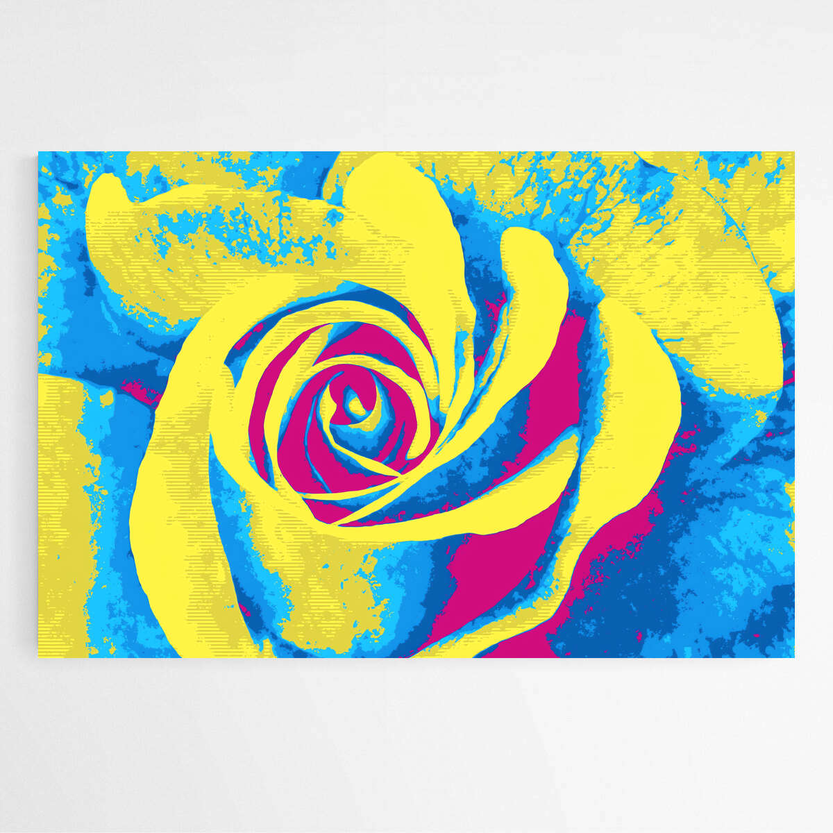 Sunny Blooms Flower | Pop Art Wall Art Prints - The Canvas Hive