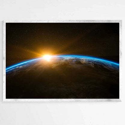 Sunrise Over Earth | Nature Wall Art Prints - The Canvas Hive