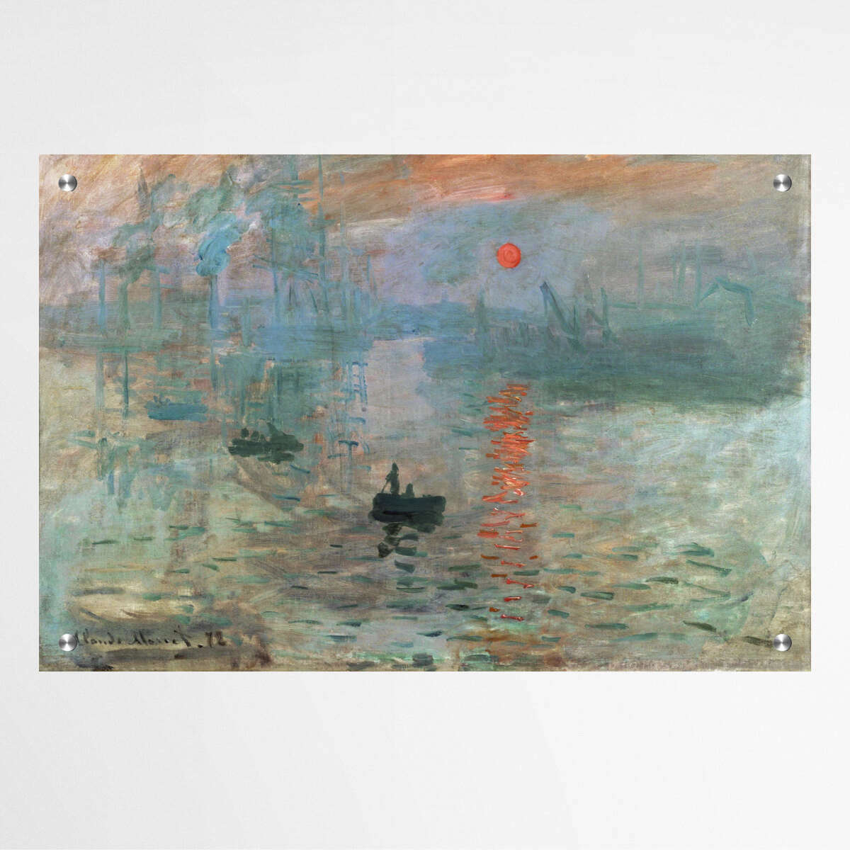 Sunrise by Claude Monet | Claude Monet Wall Art Prints - The Canvas Hive