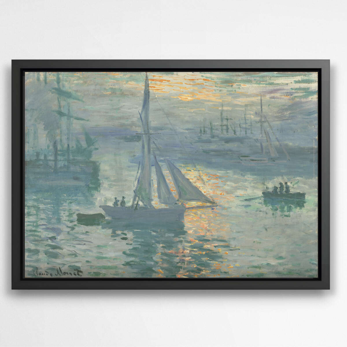 Sunrise by Claude Monet | Claude Monet Wall Art Prints - The Canvas Hive