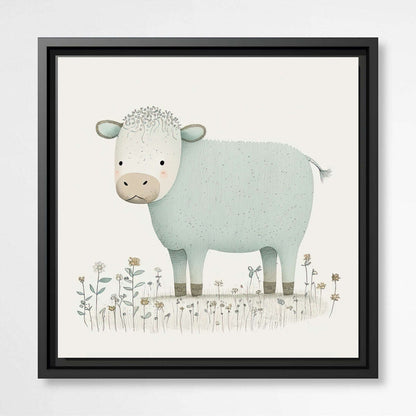 Sweet Cow Delight | Nursery Wall Art Prints - The Canvas Hive