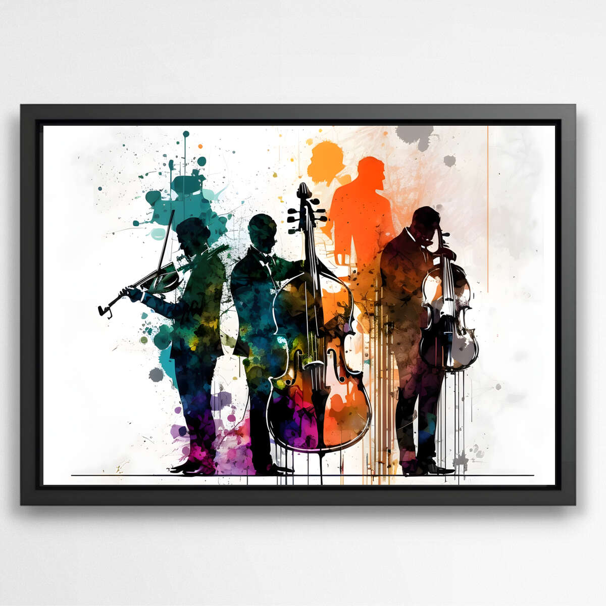 Symphonic Fusion | Abstract Wall Art Prints - The Canvas Hive