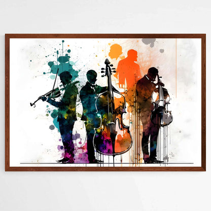 Symphonic Fusion | Abstract Wall Art Prints - The Canvas Hive