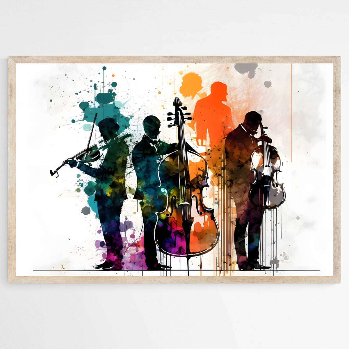 Symphonic Fusion | Abstract Wall Art Prints - The Canvas Hive