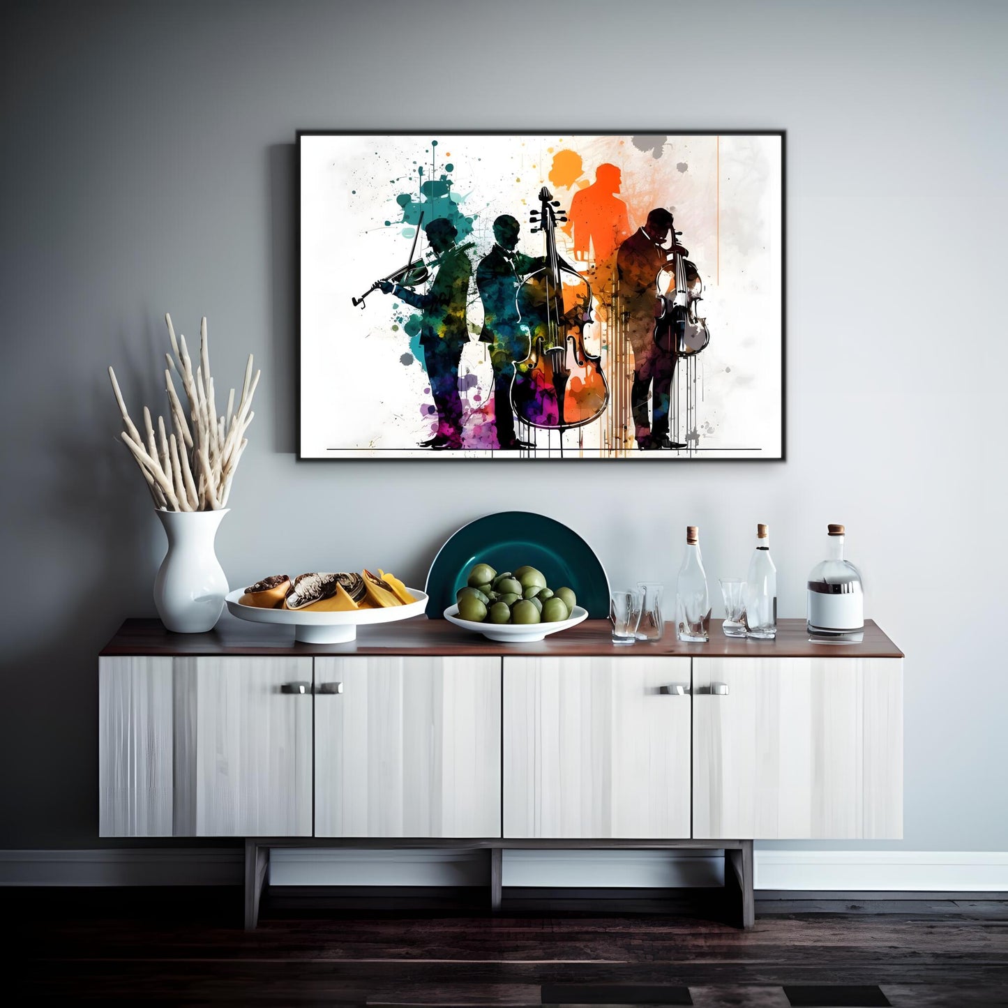 Symphonic Fusion | Abstract Wall Art Prints - The Canvas Hive