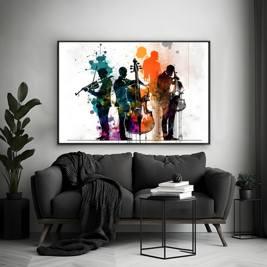 Symphonic Fusion | Abstract Wall Art Prints - The Canvas Hive