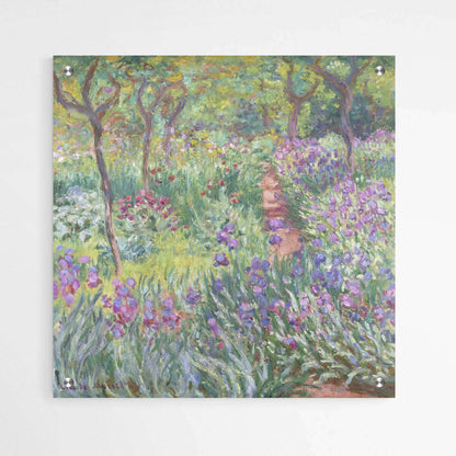 The Artist's Garden in Giverny by Claude Monet | Claude Monet Wall Art Prints - The Canvas Hive