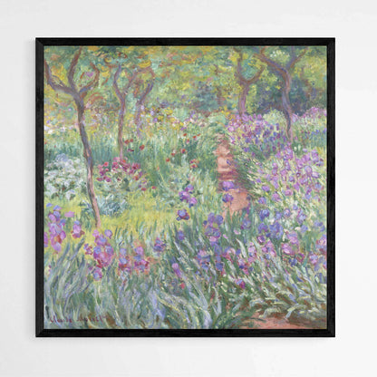 The Artist's Garden in Giverny by Claude Monet | Claude Monet Wall Art Prints - The Canvas Hive