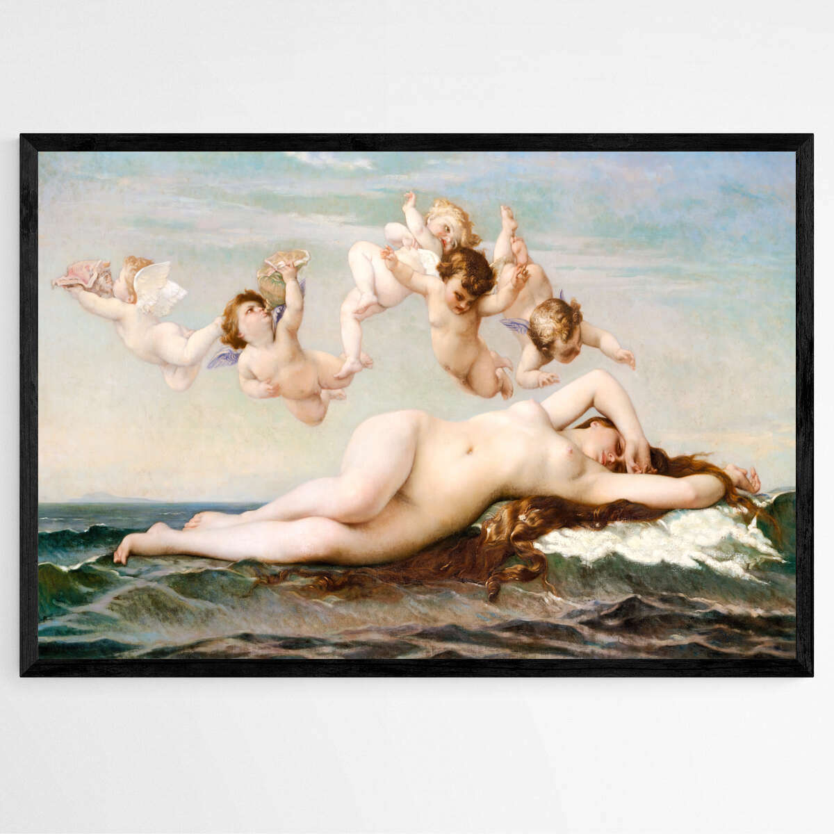 The Birth of Venus by Alexandre Cabanel. | Famous Paintings Wall Art Prints - The Canvas Hive
