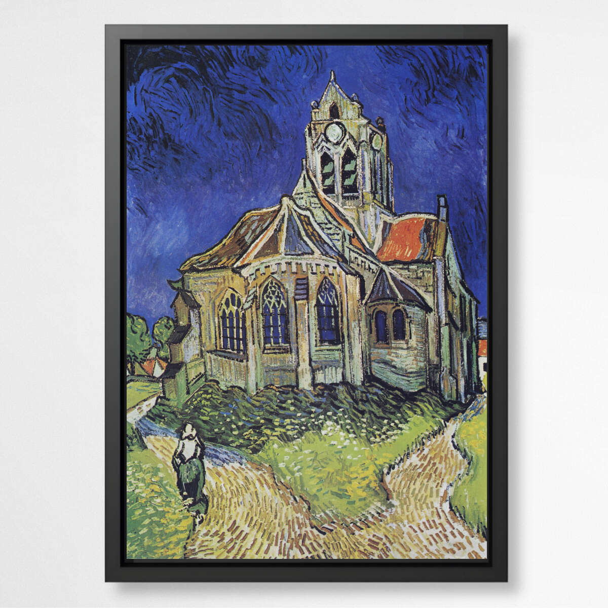 The Church at Auvers by Vincent Van Gogh | Vincent Van Gogh Wall Art Prints - The Canvas Hive