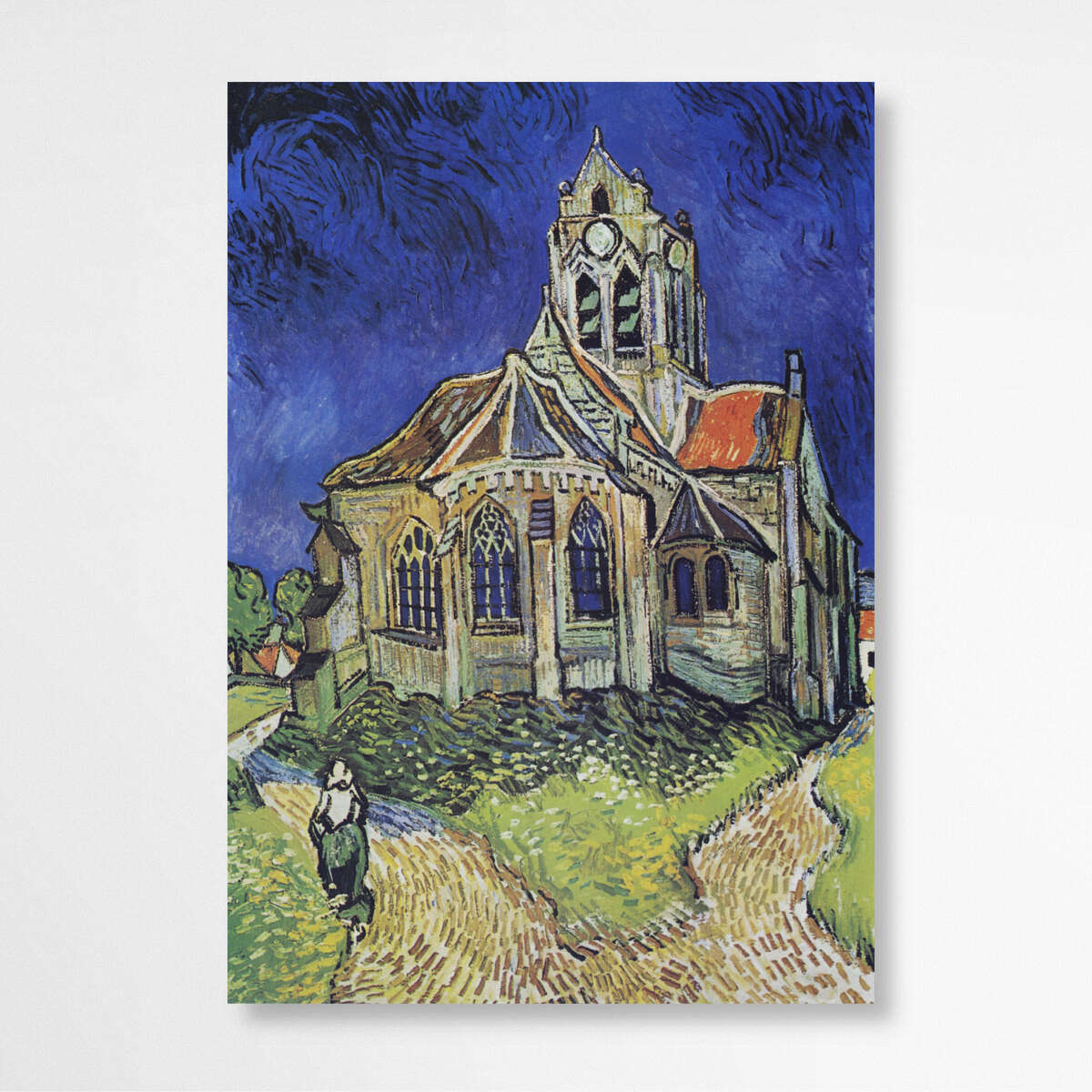 The Church at Auvers by Vincent Van Gogh | Vincent Van Gogh Wall Art Prints - The Canvas Hive