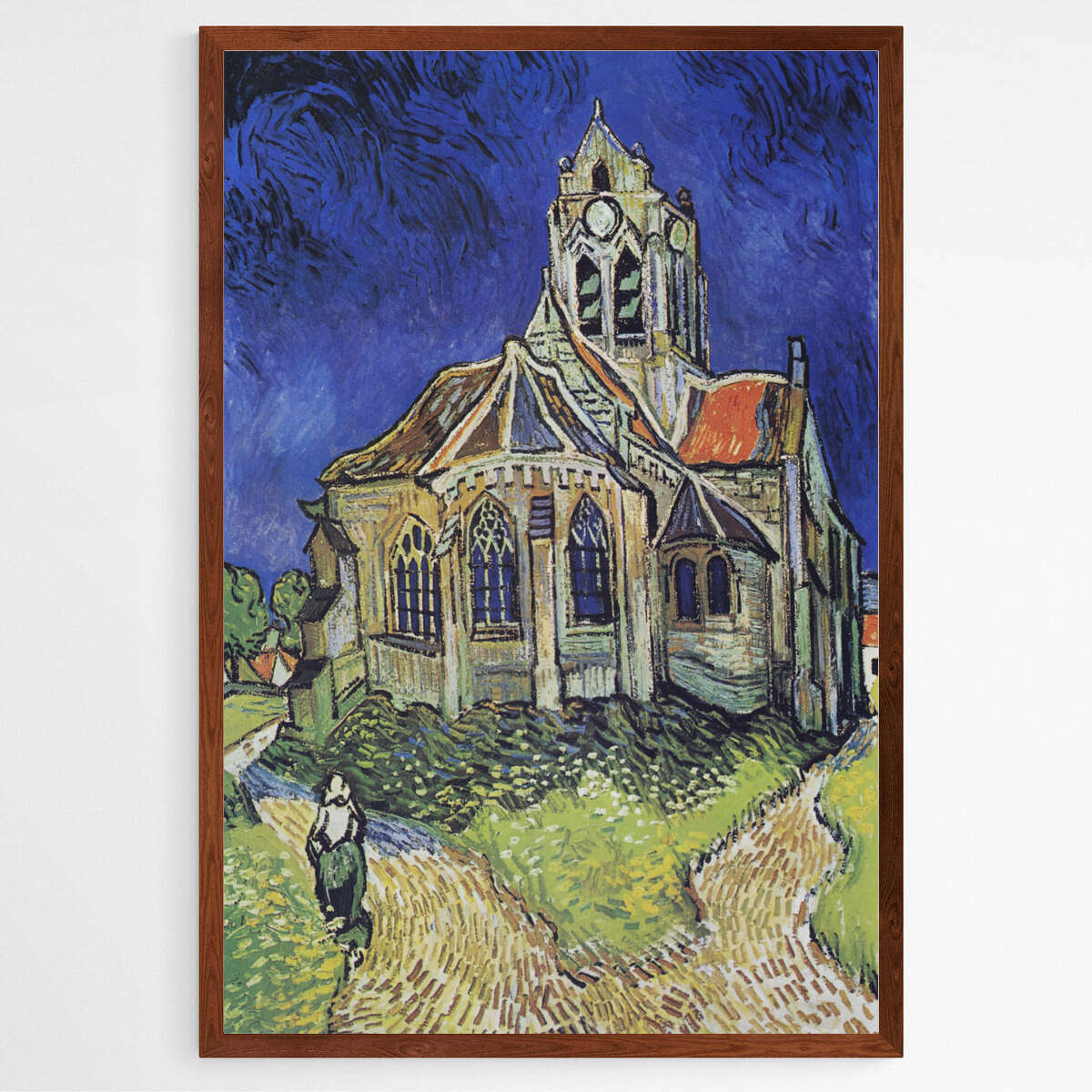 The Church at Auvers by Vincent Van Gogh | Vincent Van Gogh Wall Art Prints - The Canvas Hive