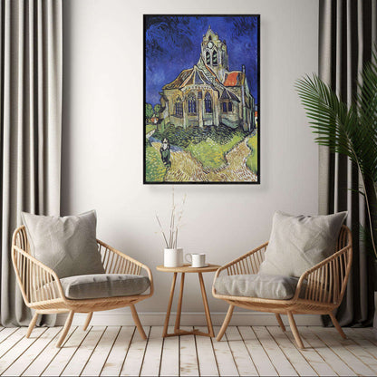 The Church at Auvers by Vincent Van Gogh | Vincent Van Gogh Wall Art Prints - The Canvas Hive