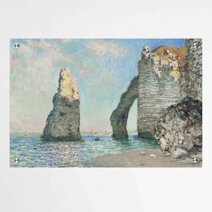 The Cliffs at Etretat by Claude Monet | Claude Monet Wall Art Prints - The Canvas Hive