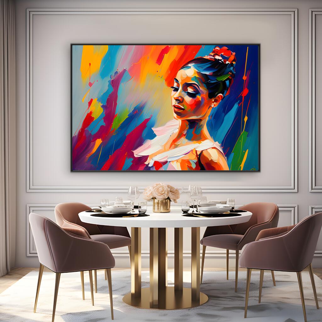 The Dancer's Palette | Abstract Wall Art Prints - The Canvas Hive