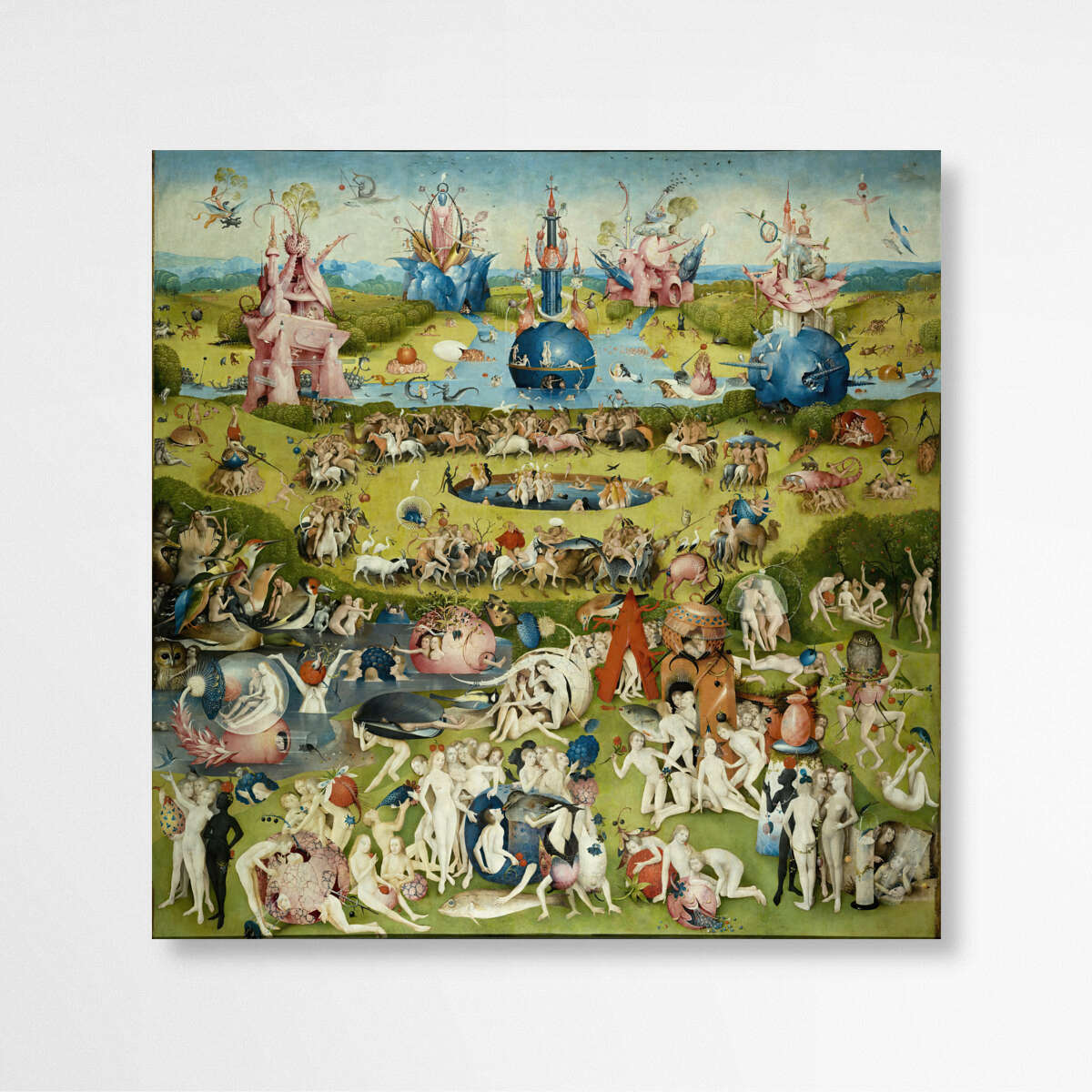 The Garden of Earthly Delights by Bosch | Famous Paintings Wall Art Prints - The Canvas Hive