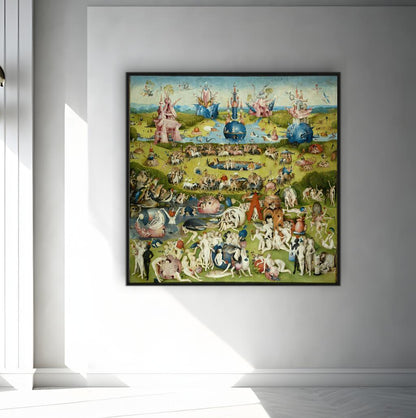 The Garden of Earthly Delights by Bosch | Famous Paintings Wall Art Prints - The Canvas Hive