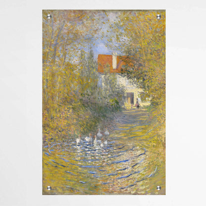 The Geese by Claude Monet | Claude Monet Wall Art Prints - The Canvas Hive