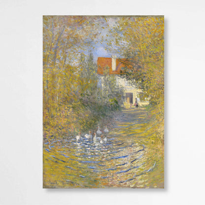 The Geese by Claude Monet | Claude Monet Wall Art Prints - The Canvas Hive