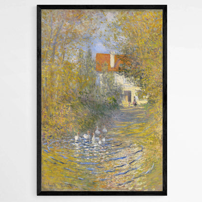 The Geese by Claude Monet | Claude Monet Wall Art Prints - The Canvas Hive