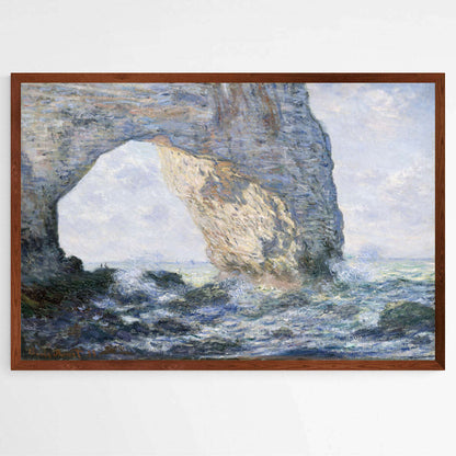 The Manneporte by Claude Monet | Claude Monet Wall Art Prints - The Canvas Hive