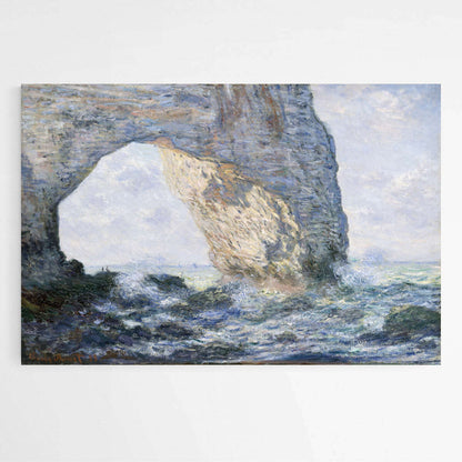 The Manneporte by Claude Monet | Claude Monet Wall Art Prints - The Canvas Hive