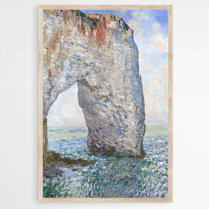 The Manneporte near Etretat (1886) by Claude Monet | Claude Monet Wall Art Prints - The Canvas Hive