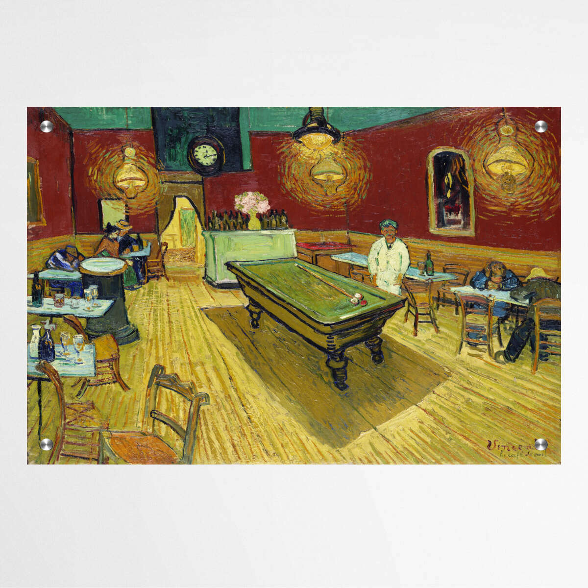 The Night Cafe by Vincent Van Gogh | Vincent Van Gogh Wall Art Prints - The Canvas Hive