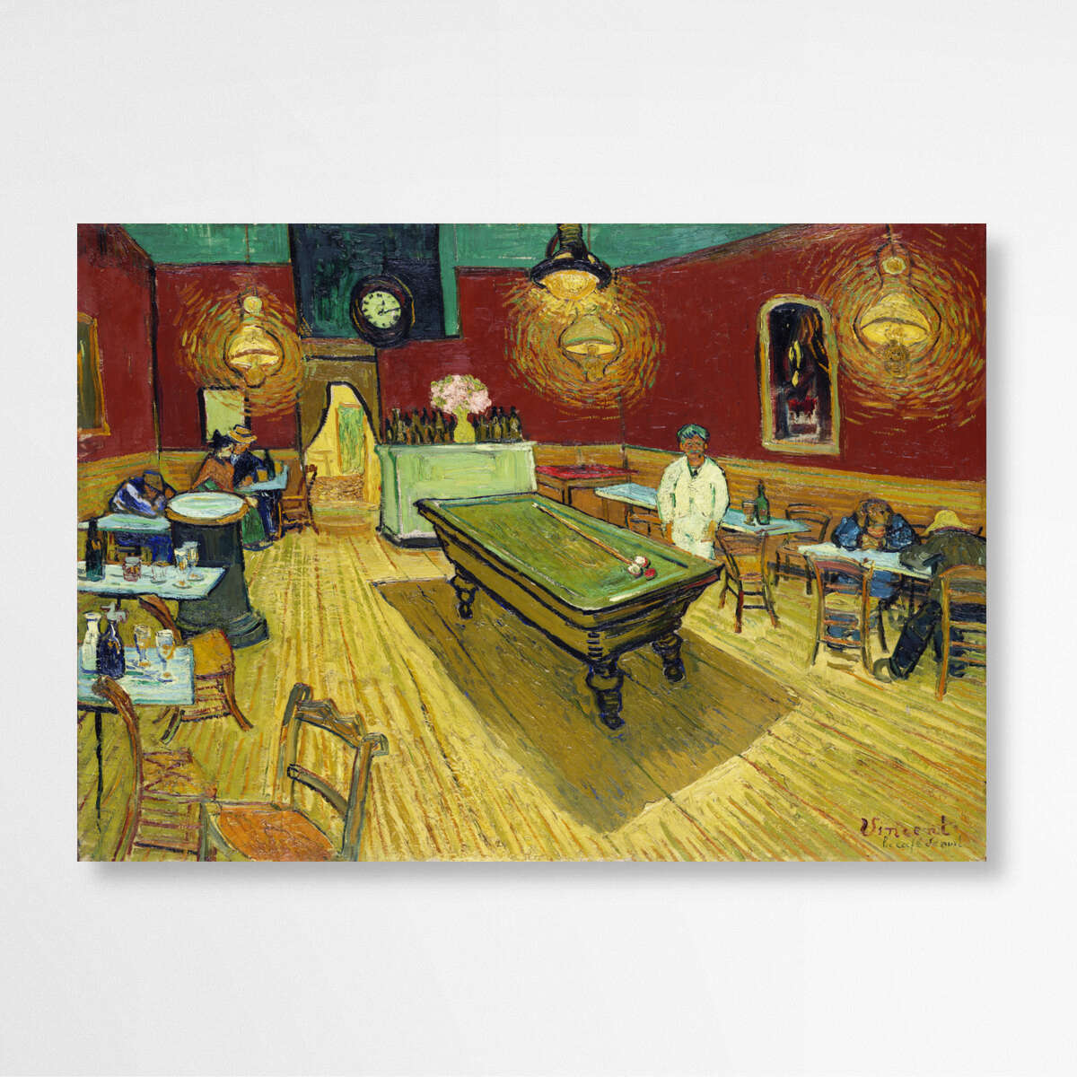The Night Cafe by Vincent Van Gogh | Vincent Van Gogh Wall Art Prints - The Canvas Hive