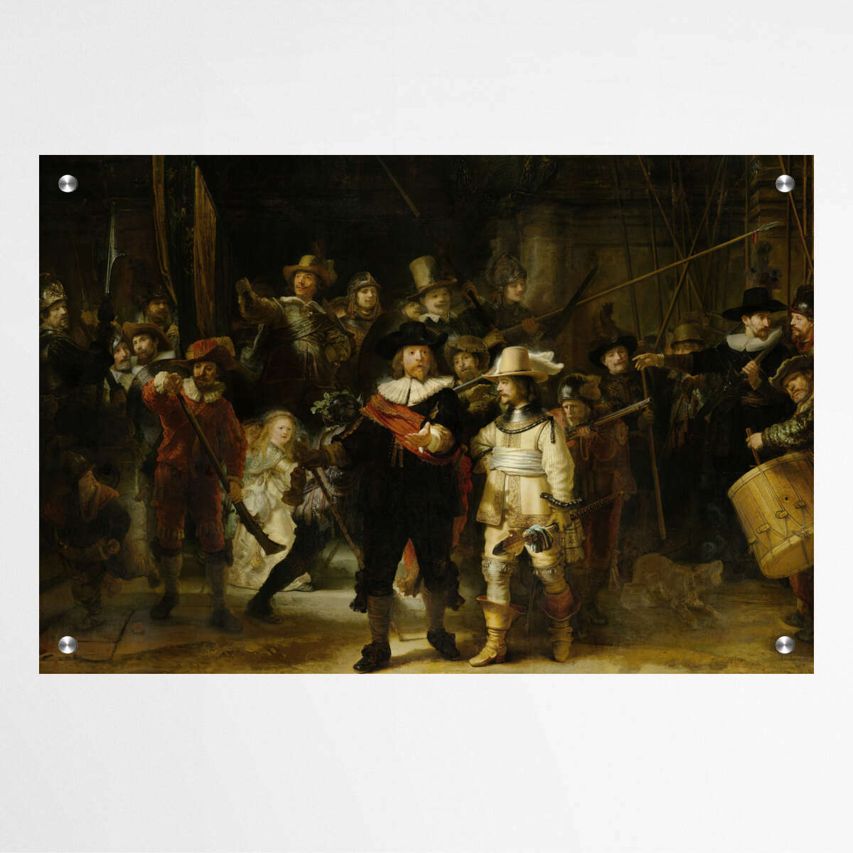 The Nightwatch by Rembrandt | Famous Paintings Wall Art Prints - The Canvas Hive