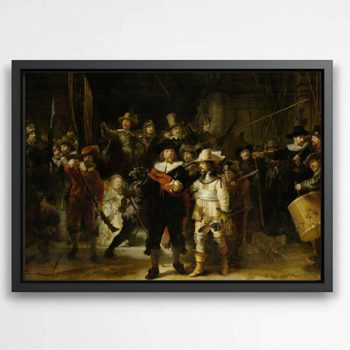 The Night Watch - Rembrandt van Rijn by Lia Morcus on canvas, poster,  wallpaper and more